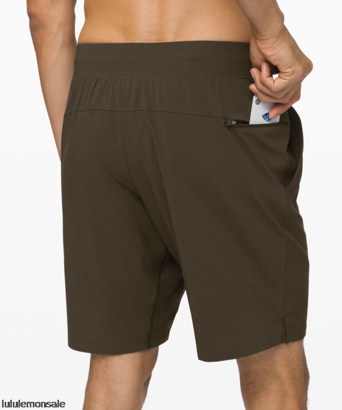 Lululemon Deutschland DELULU883 | Lululemon Deutschland Dark Olive Dhe Linerless Kurz 9